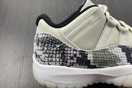 Air Jordan 11 Low Snake Light Bone CD6846-002 BestValue 1691 