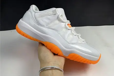 Air Jordan 11 Low WMNS “Citrus” AH7860-139 Versatile 944 
