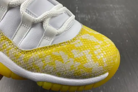 Air Jordan 11 Low “Yellow Snakeskin” AH7860-107 Compact 7757 
