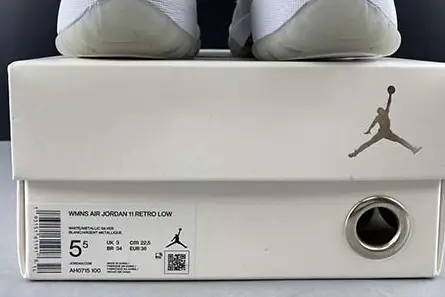 Air Jordan 11 WMNS “Metallic Silver” AH0715-100 SmartChoice 5873  EAC806
