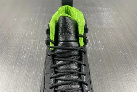 Air Jordan 12 Retro BLACK GREEN Lightweight 1833 