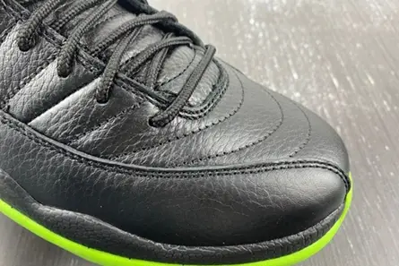 Air Jordan 12 Retro BLACK GREEN Lightweight 1833 