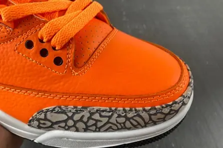 Air Jordan 3 Retro "Orange" CT8532-801 Trendsetting 2967 