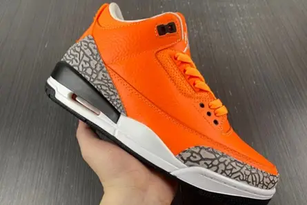 Air Jordan 3 Retro "Orange" CT8532-801 Trendsetting 2967 
