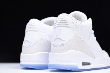 Air Jordan 3 Retro Triple White 136064-111 Lightweight 4277 