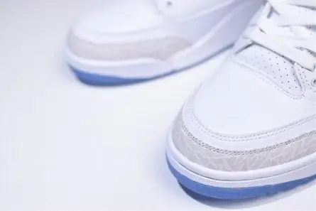 Air Jordan 3 Retro Triple White 136064-111 Lightweight 4277 