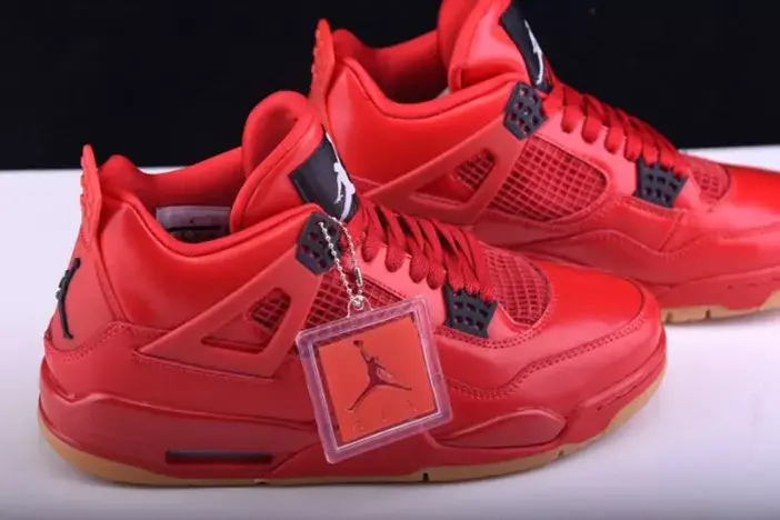 Air Jordan 4 Fire Red Gum Singles Day AV3914-600 Efficient 8047 