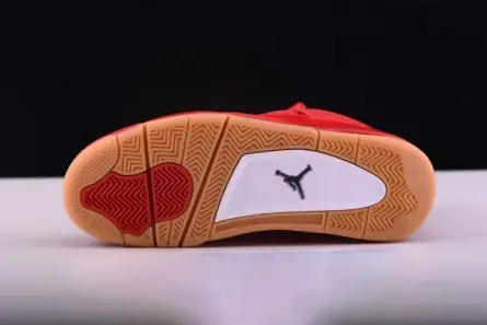 Air Jordan 4 Fire Red Gum Singles Day AV3914-600 Efficient 8047 