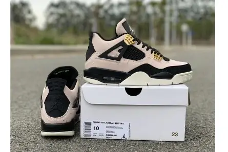 Air Jordan 4 WMNS 'Silt Red Black Phantom Volt' AQ9129-601 Minimalist 1645 