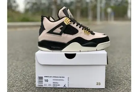 Air Jordan 4 WMNS 'Silt Red Black Phantom Volt' AQ9129-601 Minimalist 1645 