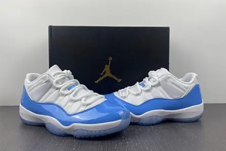 Air Jordans 11 Low 'University Blue' 528895-106 NewStyle 3729 