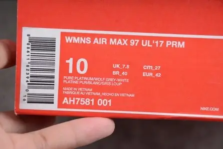 Air Max 97 Ultra 17 Premium 'Pure Platinum' - Nike - AH7581-001 Sleek 8720 
