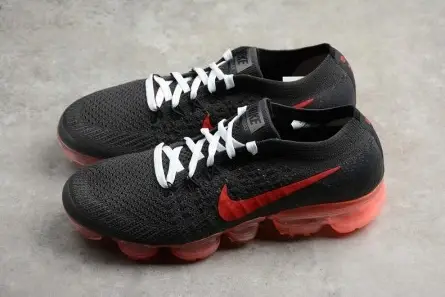 AllSeason 6109 NikeLab Air VaporMax Flyknit Black Big Red womens AA3859-016 