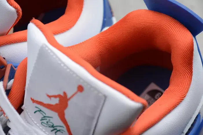 AllSeason 6606 Air Jordan 4 White Bright Crimson-Royal Blue 308497-171 