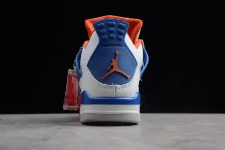 AllSeason 6606 Air Jordan 4 White Bright Crimson-Royal Blue 308497-171 