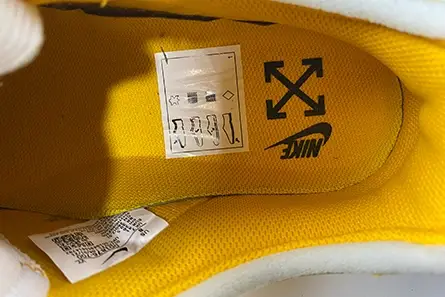 AllSeason 7810 Off-White x Nike Air Force 1 “University Gold” DD1876-700 