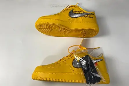 AllSeason 7810 Off-White x Nike Air Force 1 “University Gold” DD1876-700  EADFE455