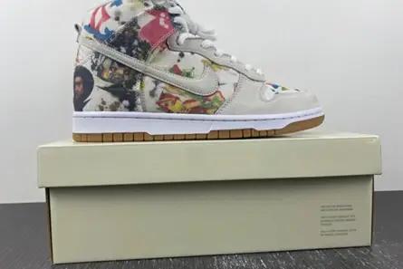 AllSeason 8932 Nike SB Dunk High Supreme Rammellzee  FD8779-100 