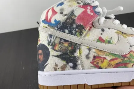 AllSeason 8932 Nike SB Dunk High Supreme Rammellzee  FD8779-100 