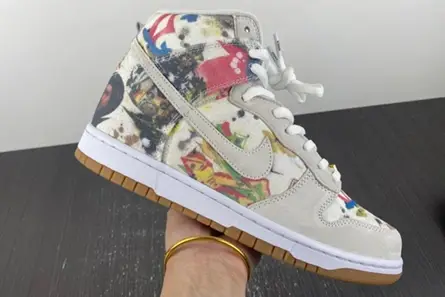 AllSeason 8932 Nike SB Dunk High Supreme Rammellzee  FD8779-100 