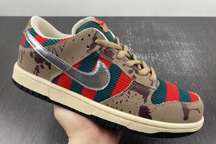 Bold 2487 Nike SB Dunk Low Freddy Krueger  313170-202 