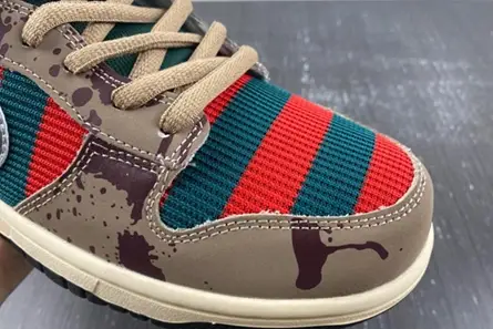 Bold 2487 Nike SB Dunk Low Freddy Krueger  313170-202 