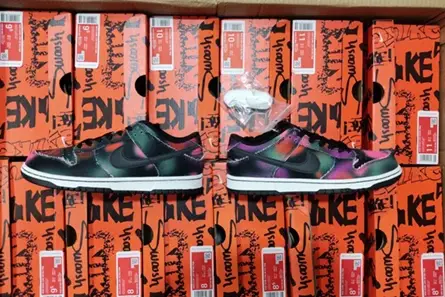 Bold 289 Nike Dunk Low Graffiti Pink DM0108-002 