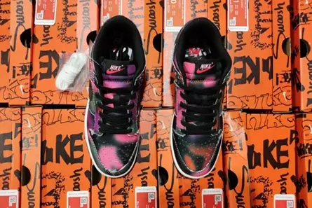 Bold 289 Nike Dunk Low Graffiti Pink DM0108-002 