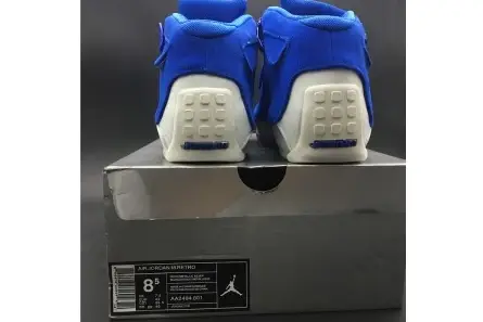 Bold 7607 Air Jordan 18 Racer Blue AA2494-401 