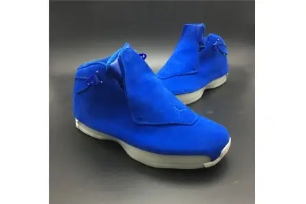 Bold 7607 Air Jordan 18 Racer Blue AA2494-401 