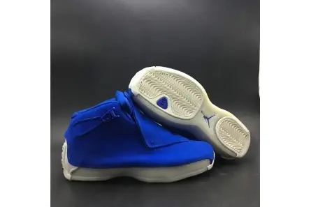 Bold 7607 Air Jordan 18 Racer Blue AA2494-401 