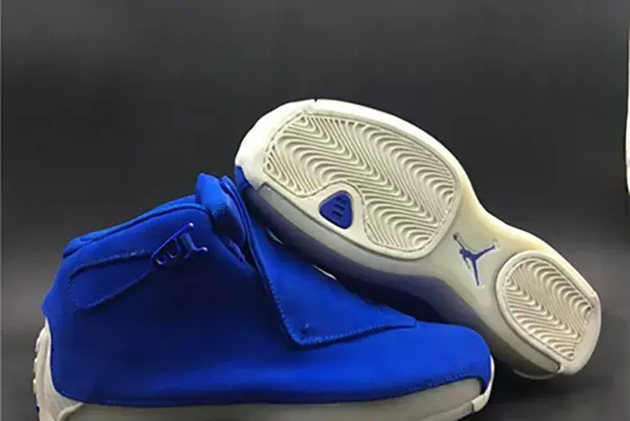 Bold 7607 Air Jordan 18 Racer Blue AA2494-401 