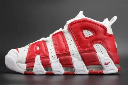 Breathable 397 Nike Air More Uptempo "Gym Red" mens 414962-100  CAF950