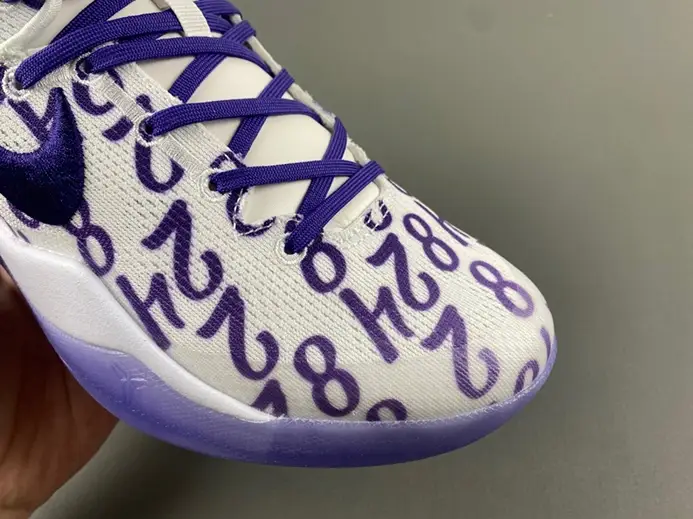 Breathable 4445 Nike Kobe 8 Protro Court Purple FQ3549-100 