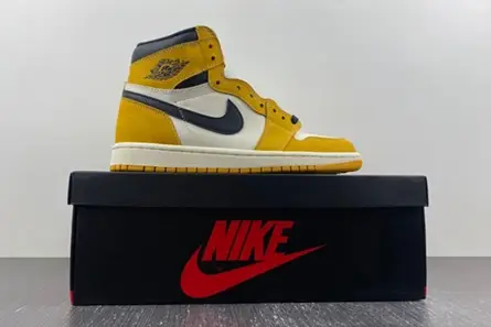 Breathable 5747 Air Jordan 1 High OG “Yellow Ochre” DZ5485 701 