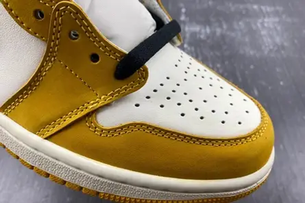 Breathable 5747 Air Jordan 1 High OG “Yellow Ochre” DZ5485 701 