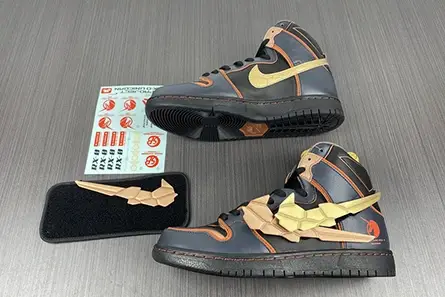 Bright 1822 Gundam x Nike SB Dunk High DH7717-400 