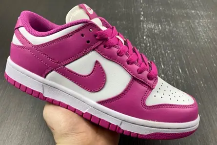 Bright 5574 Nike Dunk Low Active Fuchsia FJ0704-100 