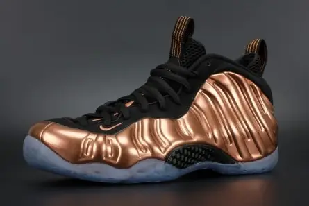 Bright 7239 Nike Air Foamposite One "Copper" Black  Metallic mens 314996-007  AACFB125