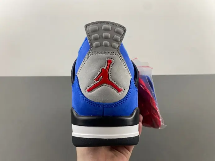 Classic 8031 Jordan 4 Retro BLUE RIBON WAR RED-BLAC-STEA 