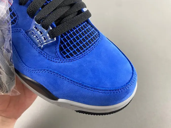 Classic 8031 Jordan 4 Retro BLUE RIBON WAR RED-BLAC-STEA 