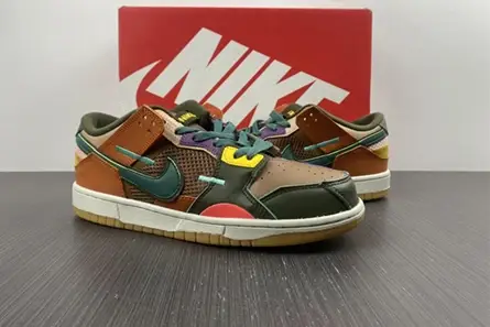 Comfortable 1712 Nike Dunk Low Scrap Archeo Brown DB0500-200  DFD1259