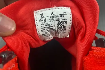 Comfortable 4189 Jordan 9 Retro Chile Red CT8019-600 