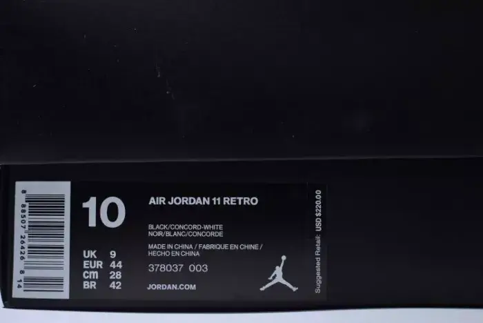 Comfortable 4220 AIR JORDAN 11 RETRO "SPACE JAM 2016 RELEASE" mens 378037-003 