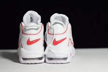 Comfortable 5439 Nike Air More Uptempo 96 White Varsity Red 921948-102 