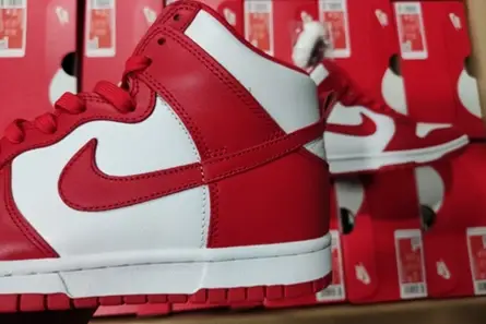 Comfortable 7533 Nike Dunk High Championship White Red  DD1399-106 