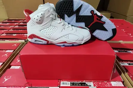 Comfortable 7581 Air Jordan 6 “Red Oreo” CT8529-162 