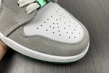 Comfortable 8594 Jordan 1 Mid SE Grey Green  DC7294-103 