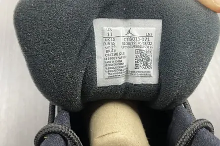 Comfortable 9005 Air Jordan 12 Black Taxi CT8013-071 