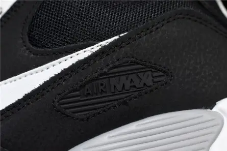 Comfortable 9173 Nike Air Max 90 Essential Black Grey White 616730-012 
